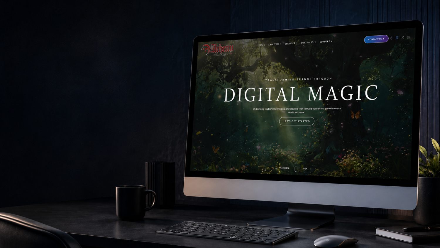 Alchemy Imageworks web design and development website