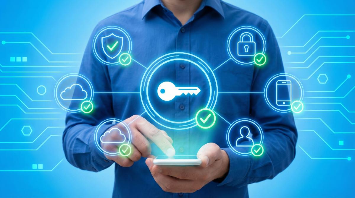 Cybersecurity protection against password theft and phishing